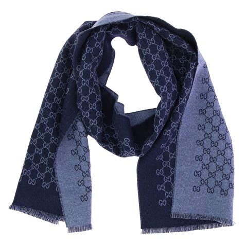 gucci scarf mens blue|gucci women scarves on sale.